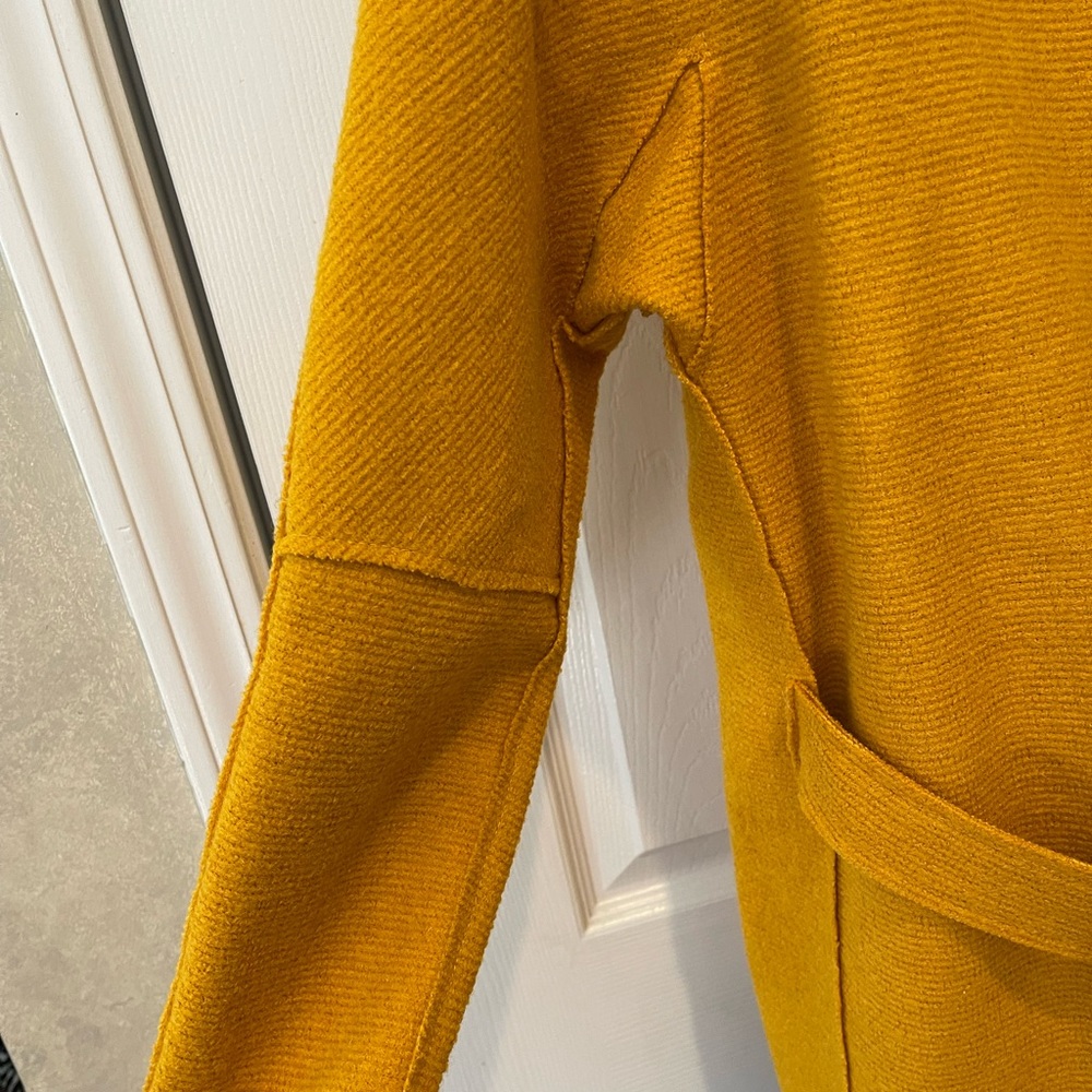 Zaba Basic Mustard Yellow Jacket Size S - image 7